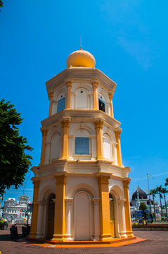 Alor Setar, Kedah, Malaysia - 8 August 2018. Balai Nobat (Musical Hall) is a tower for storing the musical instruments of "Nobat", the state of Kedah's traditional music. 