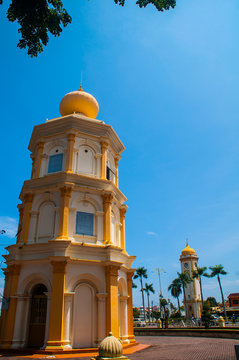Alor Setar, Kedah, Malaysia - 8 August 2018. Balai Nobat (Musical Hall) is a tower for storing the musical instruments of "Nobat", the state of Kedah's traditional music. 