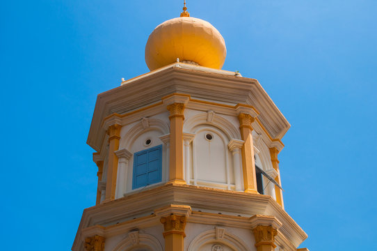 Alor Setar, Kedah, Malaysia - 8 August 2018. Balai Nobat (Musical Hall) is a tower for storing the musical instruments of "Nobat", the state of Kedah's traditional music. 