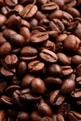Coffee beans - background