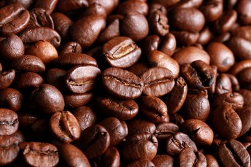Coffee bean background