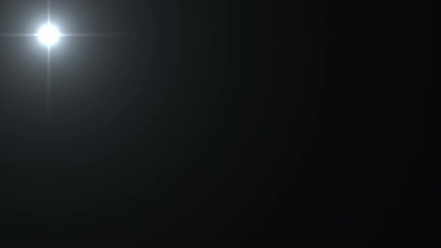 Flash Lights Lens Flares space.