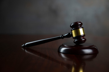 Gavel. Auction and business concept.  