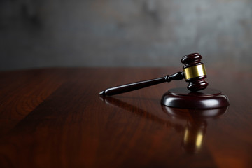 Gavel. Auction and business concept.  