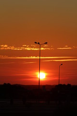 SUNSET SKY SUN SUNRISE