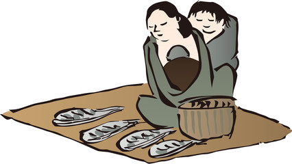 浮世絵　町人　その53