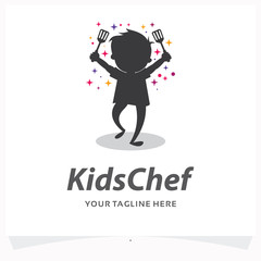 Kids Chef Logo Design Template