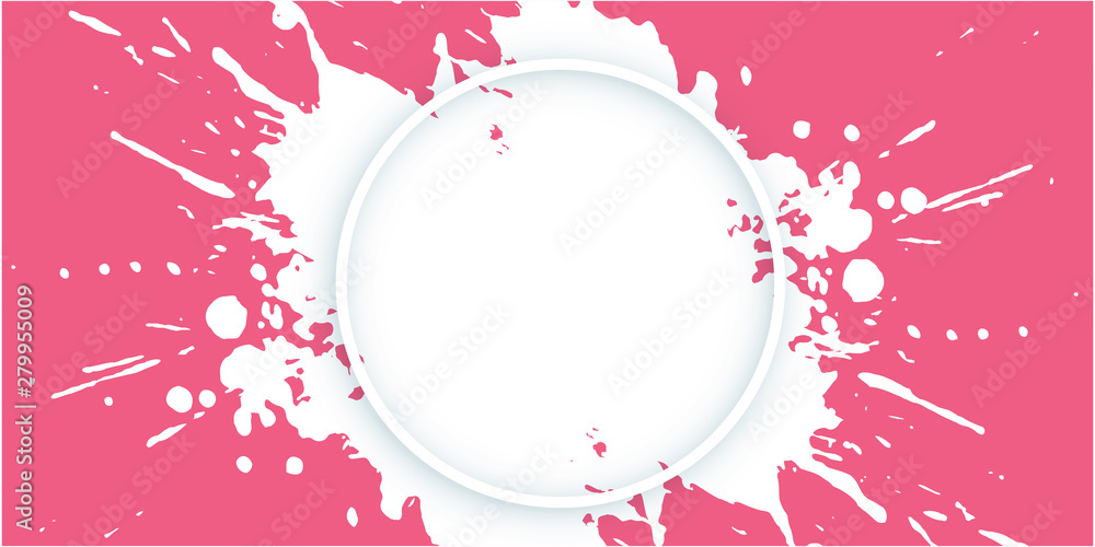 Poster pink background vector illustration lighting effect graphic for text and message board design infogr