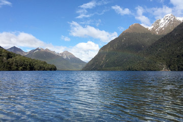 Beautiful sunny day at a stunning Nelson Lake