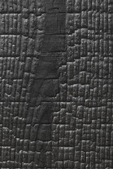 Burnt wooden board texture. Sho-Sugi-Ban Yakisugi is a traditional Japanese method of wood preservation.