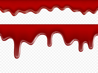 seamless pattern flowing blood or paint