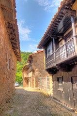 Fototapeta na wymiar Barcena Mayor, Cantabria, Spain