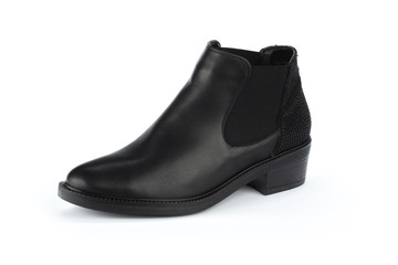 Male shoes ankle boots isolated on white background