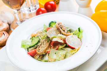 Instagram Vegan Buddha Bowl with Avocado, Mushrooms and Veggies