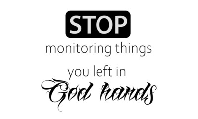 Christian faith, typography for print or use as poster, card, flyer or T shirt