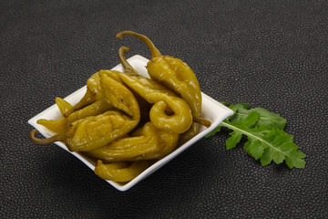Pickled green pepper