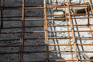 A framework from metal fittings, for the basis of construction of rooms.