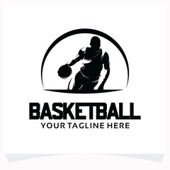 Basketball Sport Logo Design Template