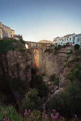 Fototapeta na wymiar Ronda Puente Nuevo Bridge - Ronda, Malaga Province, Andalusia, Spain