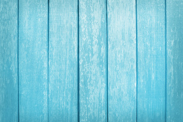 Vintage painted wooden wall background, texture of blue pastel color with natural patterns for design art work.