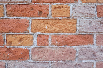 Fototapeta premium Surface of Vintage brick wall background.