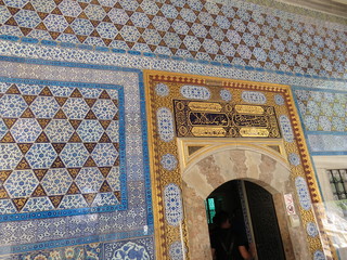 A view of Topkapi Palace in Istanbul, Turkey