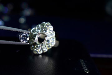  High value diamond Clear, clean, rare and expensive.