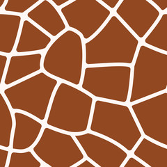 Giraffe Animal Print Seamless Pattern