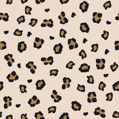 Leopard Animal Print Seamless Pattern