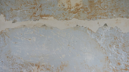 alte Tapete mit Risse an der Wand für Hintergrund in Vintage