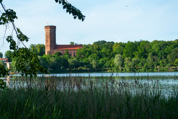 Człuchów zamek człuchowski muzeum krzyżacki średniowieczny jezioro park © Dariusz