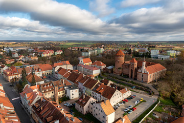 Reszel medieval town and castle