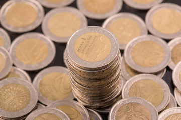 euro coins