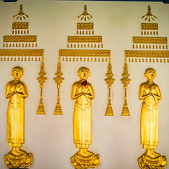 The famous temple Bangkok Thailand