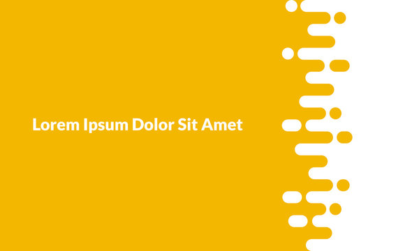 Abstract yellow Rounded Lines Halftone Transition