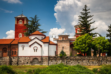 Medieval monastery Zica in Serbia built in 13th century