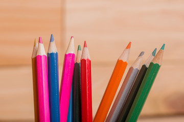 colorful pencils