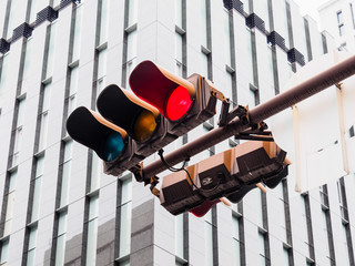 traffic lights in Japan