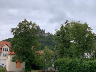 Blick auf das Wernigeröder Schloss