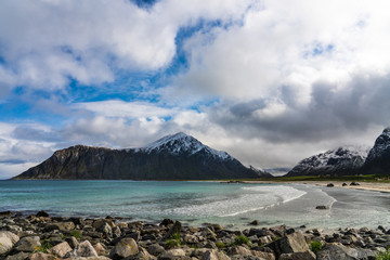 Flakstad Beach,Lofoten Islands, Norway