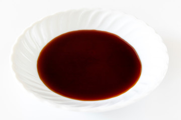 小皿に入れた醤油