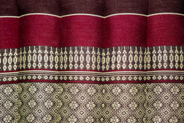 Thai cotton for the background