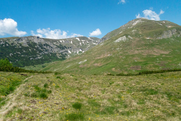 View from Bucegi mountains, Romania, Bucegi National Park
