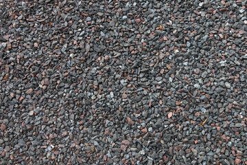 Background, texture of a garden path from gravel.