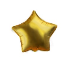 Star yelow balloon on white background. Party helium balloons event design decoration. Balloons isolated air. Mockup for balloon print. Stocking Christmas decorations.  isolated object.