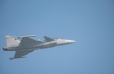Fototapeta na wymiar Gripen fighter aircraft