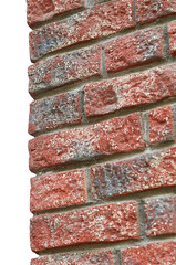 brick wall corner edge