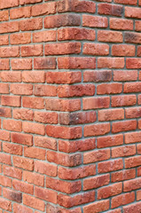 brick wall corner edge