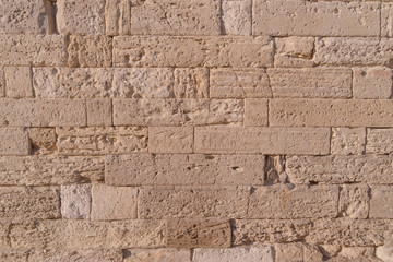texture of old stone wall