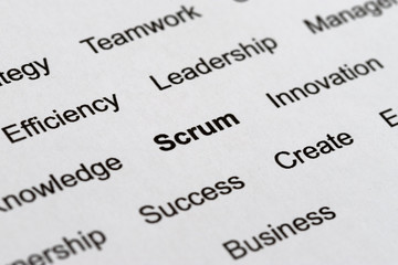 Business Buzzwords on Paper